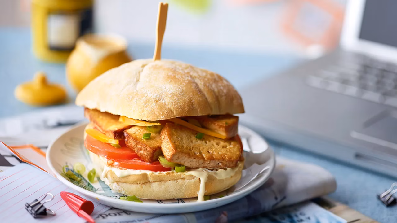 Szybki wegeburger
