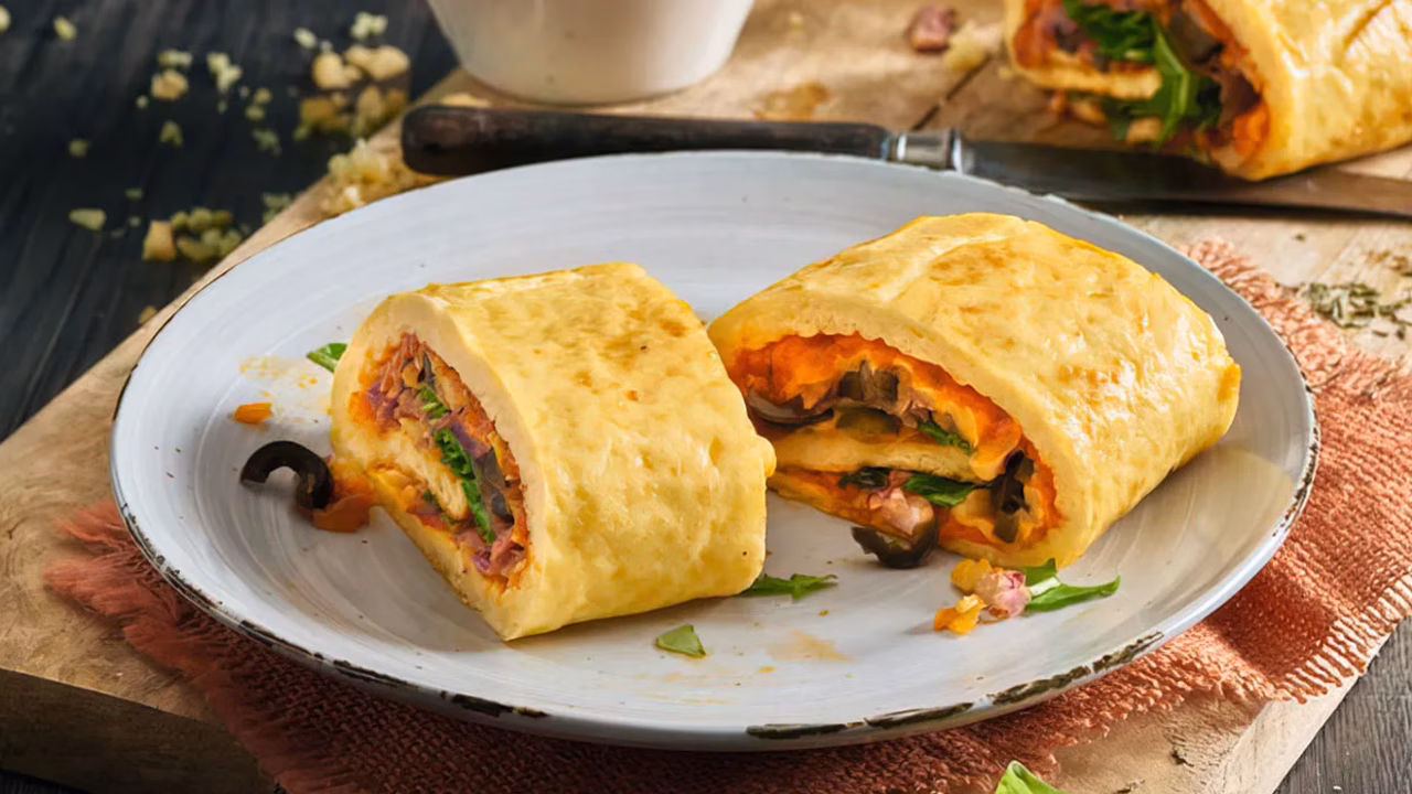 Roladki z pizzy (low carb)