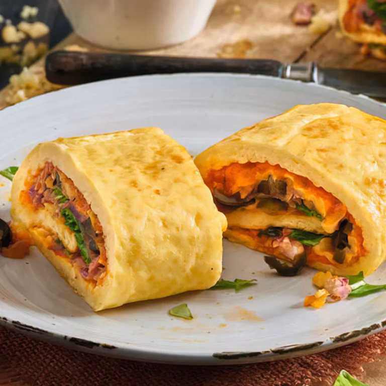 Roladki z pizzy (low carb)