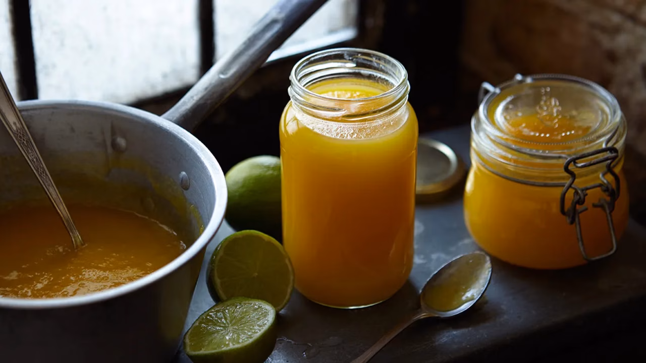 Kokosowa konfitura z mango