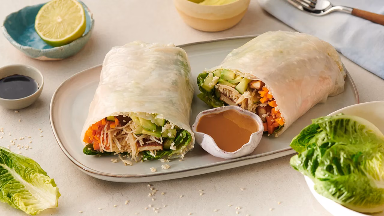 Mega spring rolls z tofu