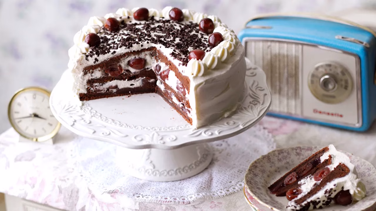 Tort szwarcwaldzki z wiśniami