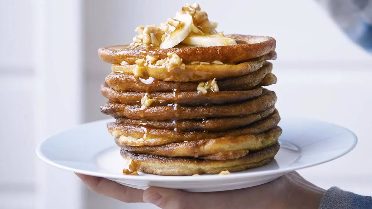 Bananowe pancakes