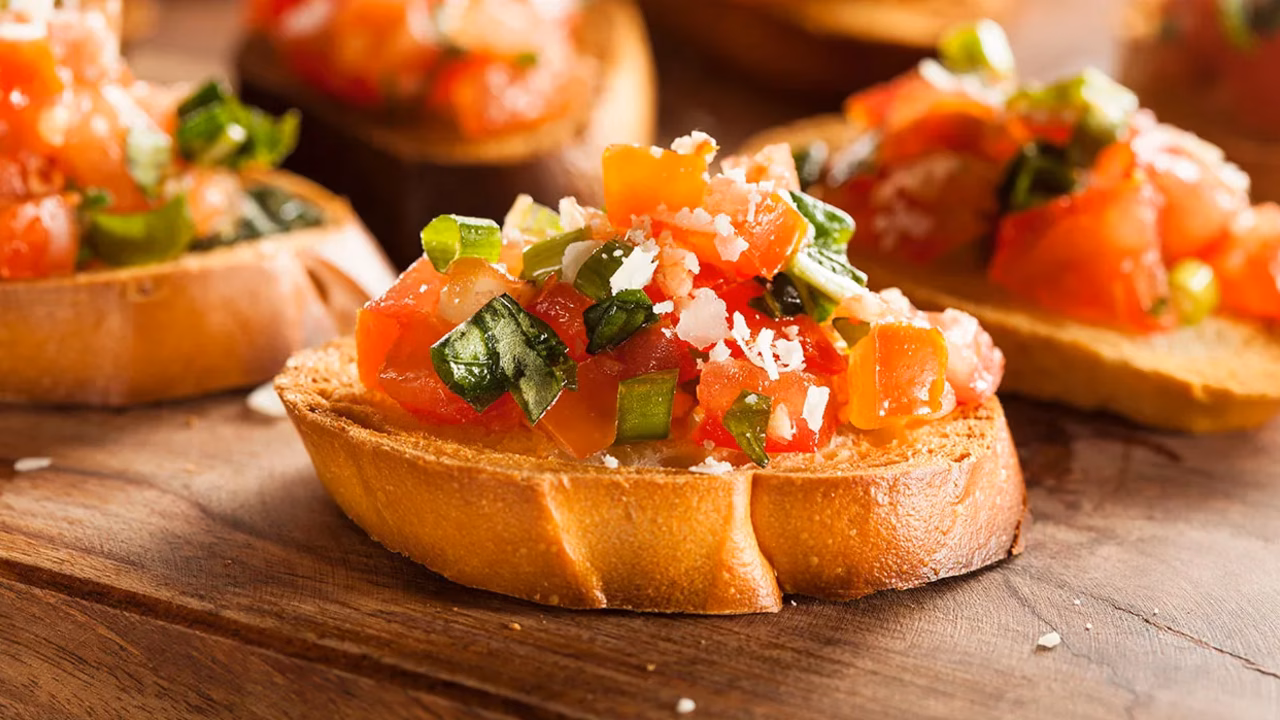 Bruschetta z pomidorami