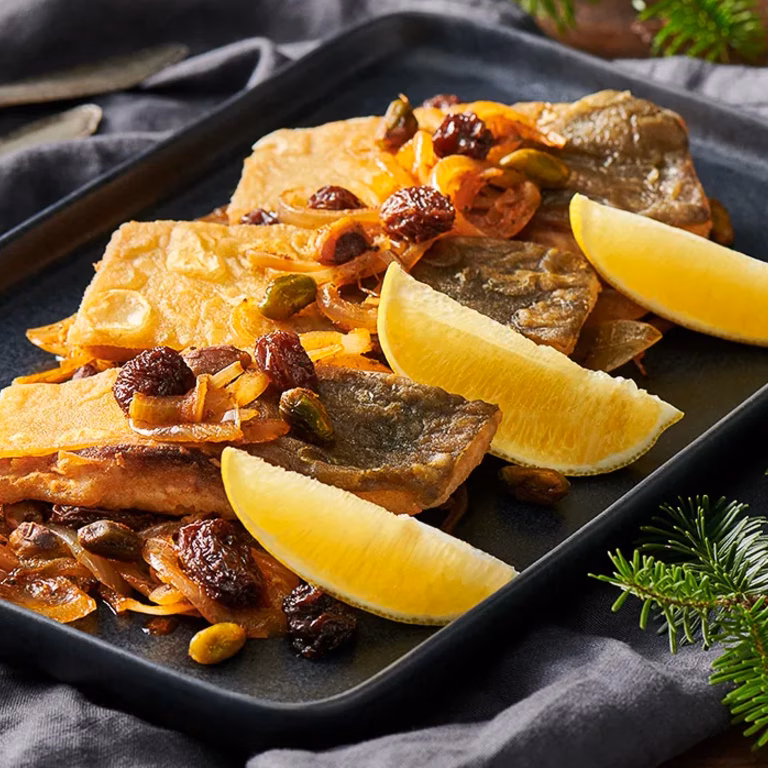 Karp pieczony w cebuli