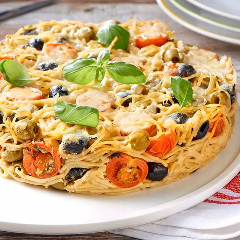 Spaghetti cake
