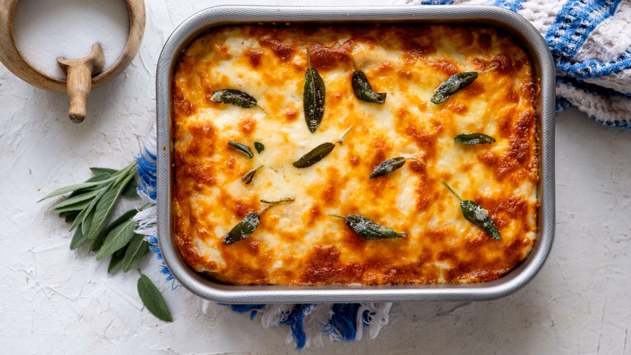 Cannelloni z ricottą i dynią