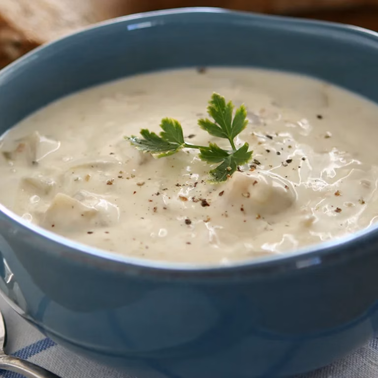 Clam chowder — amerykańska zupa z małżami