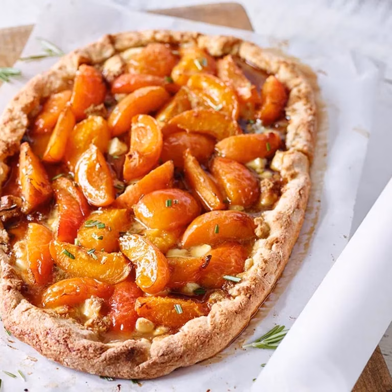Galette z morelami i rozmarynem