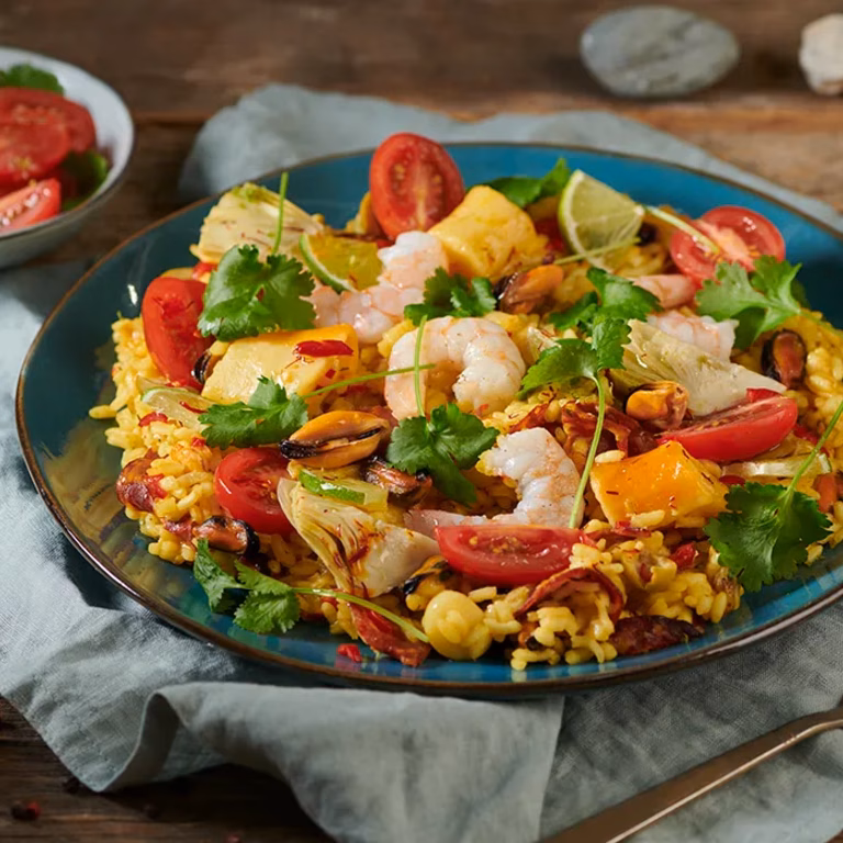 Arroz de marisco, czyli ryż z owocami morza