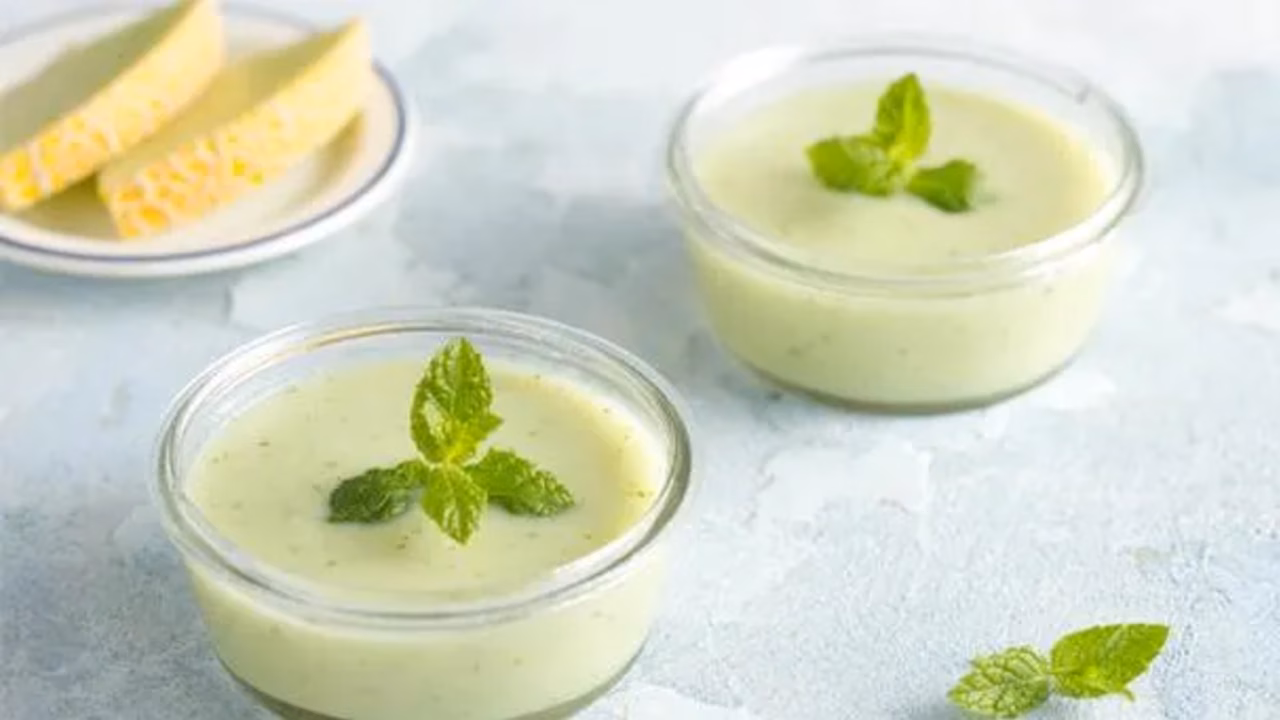 Chłodnik z melona i mięty