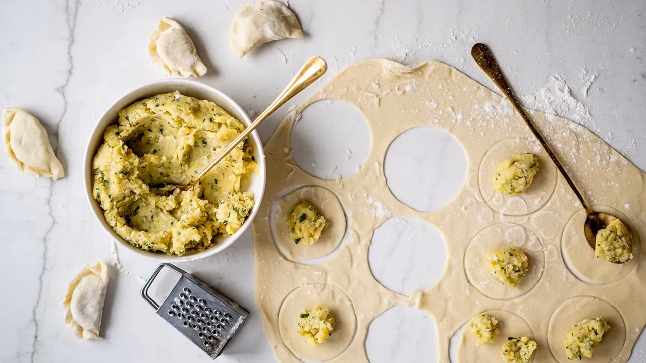 Farsz do pierogów z serem parmigiano reggiano
