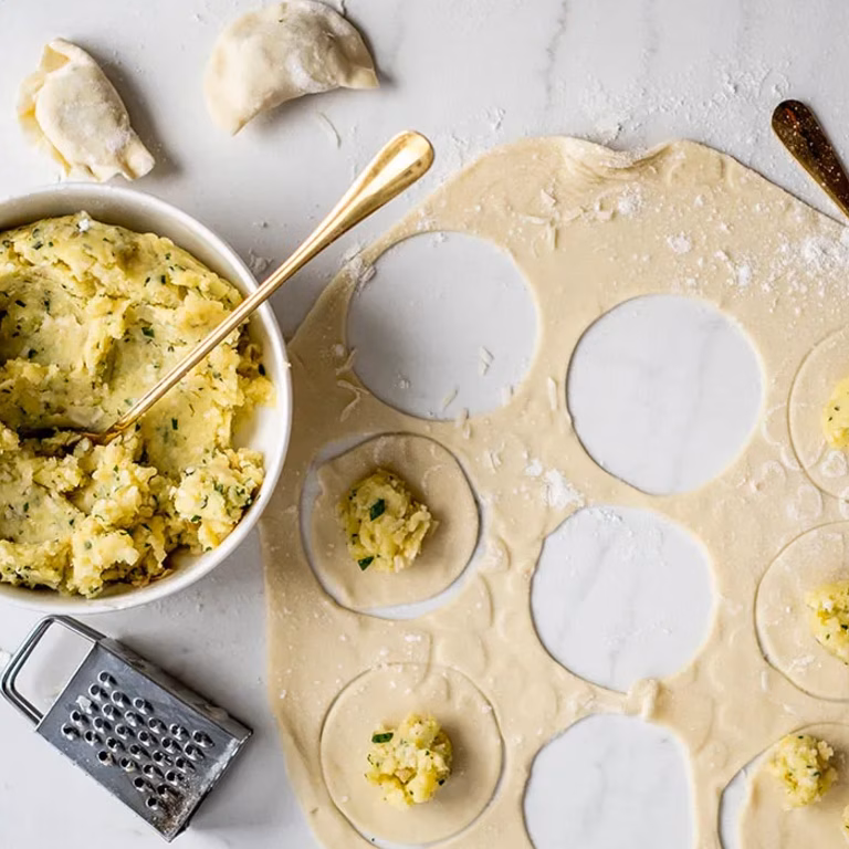 Farsz do pierogów z serem parmigiano reggiano