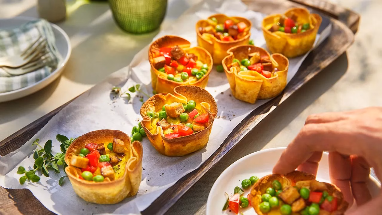 Quiche z tortilli