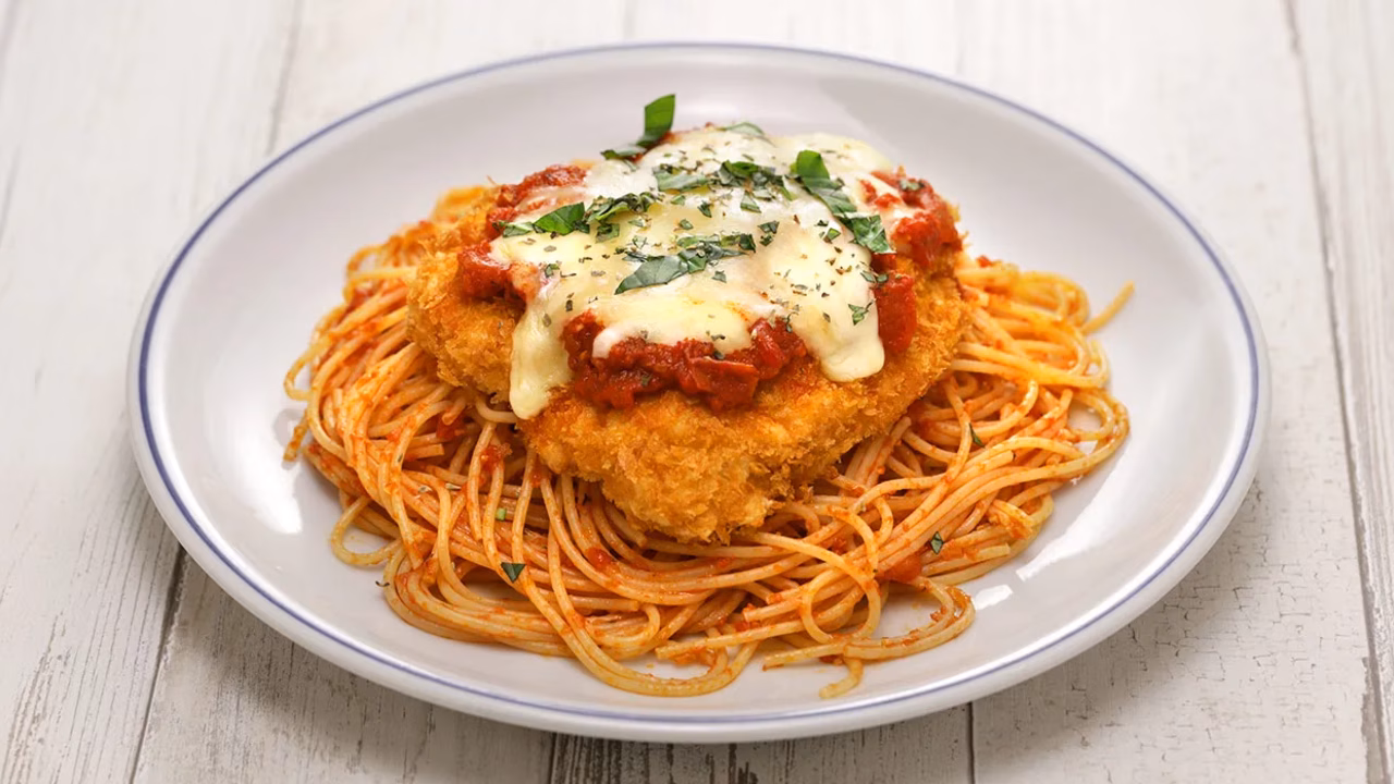 Chicken parmigiana — kurczak po parmeńsku