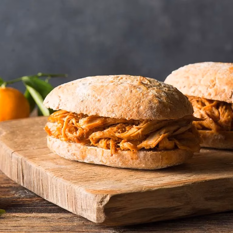 Mandarynkowy pulled pork
