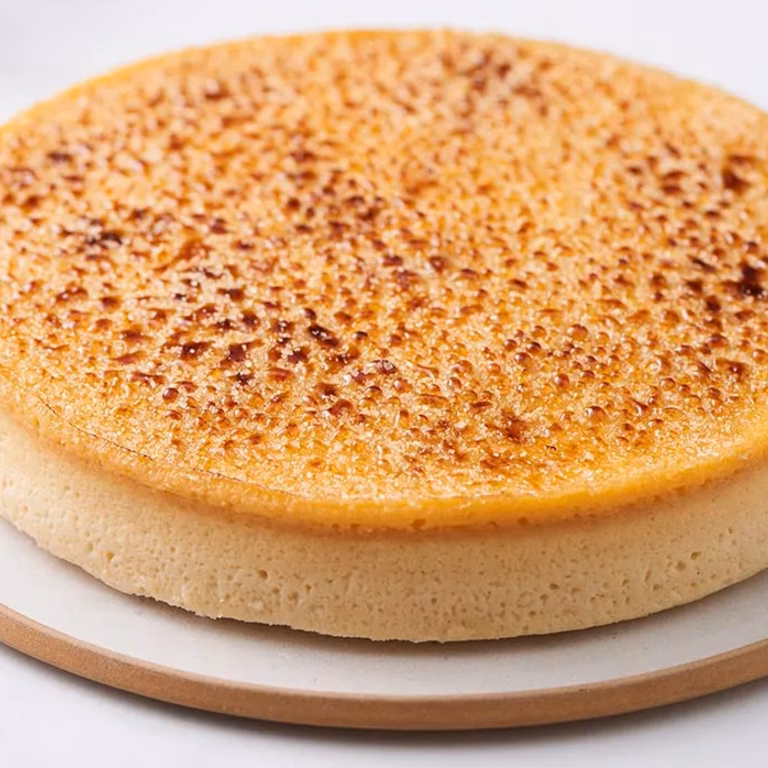 Pomarańczowy sernik z crème brûlée