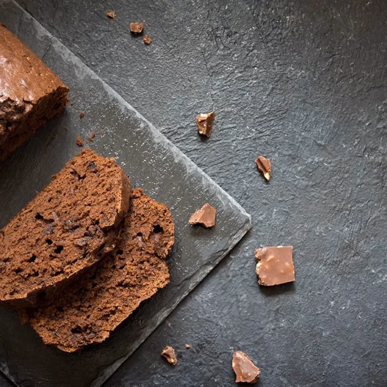 Babka z budyniem czekoladowym