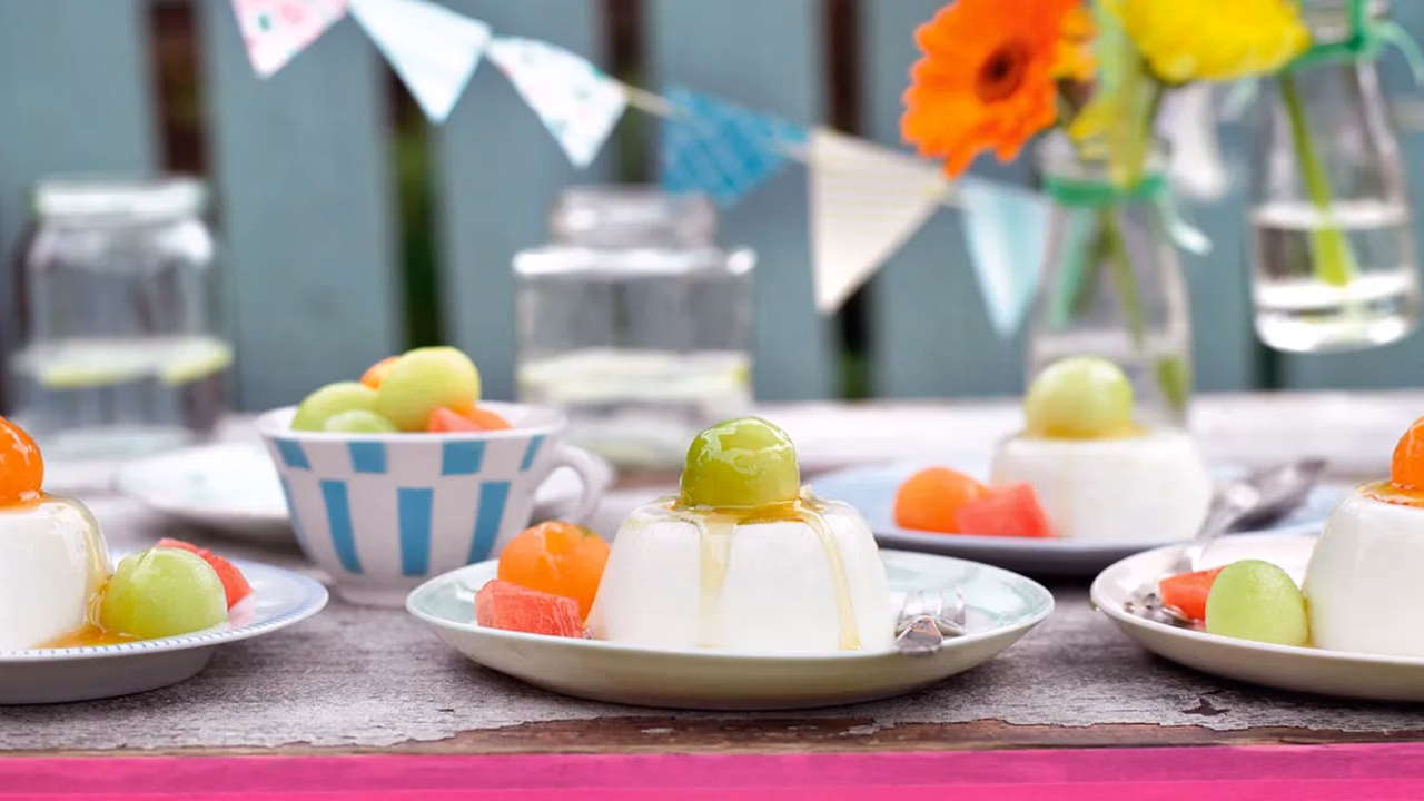 Kokosowa panna cotta