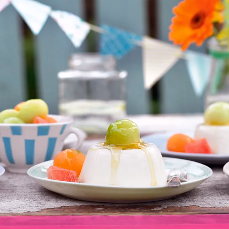 Kokosowa panna cotta