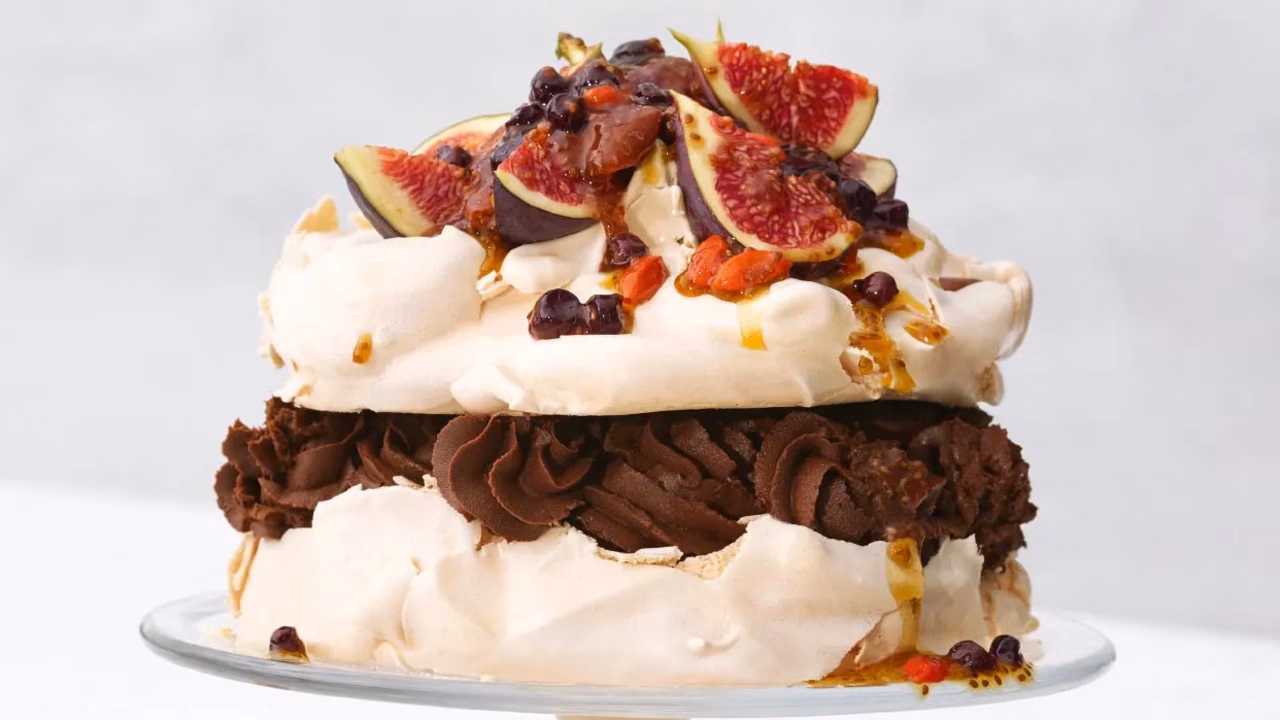 Wegańska pavlova