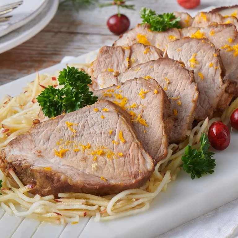 Wolno pieczona karkówka w przyprawach korzennych