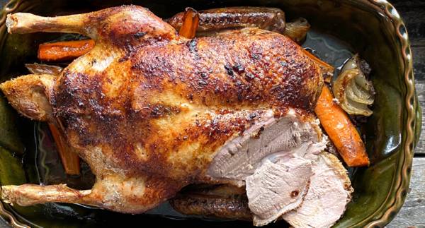 Počasi pečena Martinova raca