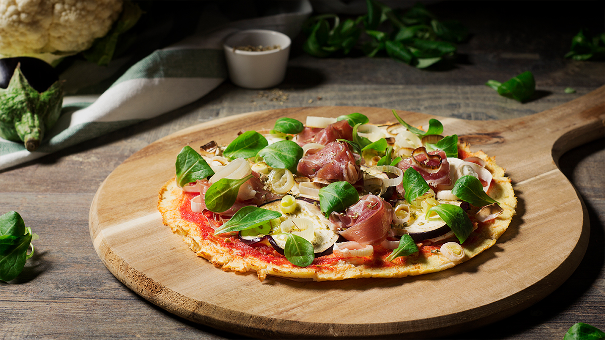 3 Formas Infalibles de Hacer Pizza Casera (¡Como un Verdadero Italiano!) 7 Pizza de coliflor sin lactosa