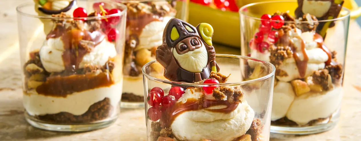 Trifle van gevulde speculaas! Gratis recept